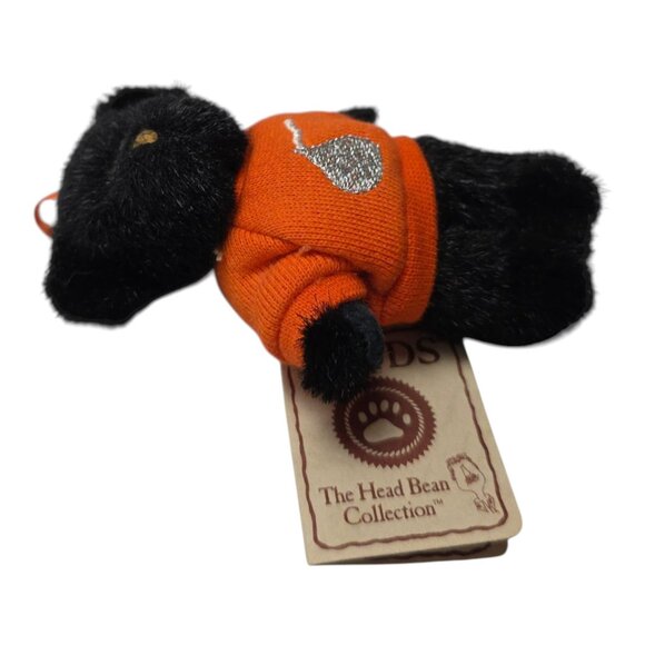 Boyds Bears Hershey Mini Spooky Bear Head Bean Collection Plush Ornament 4" - Picture 9 of 9